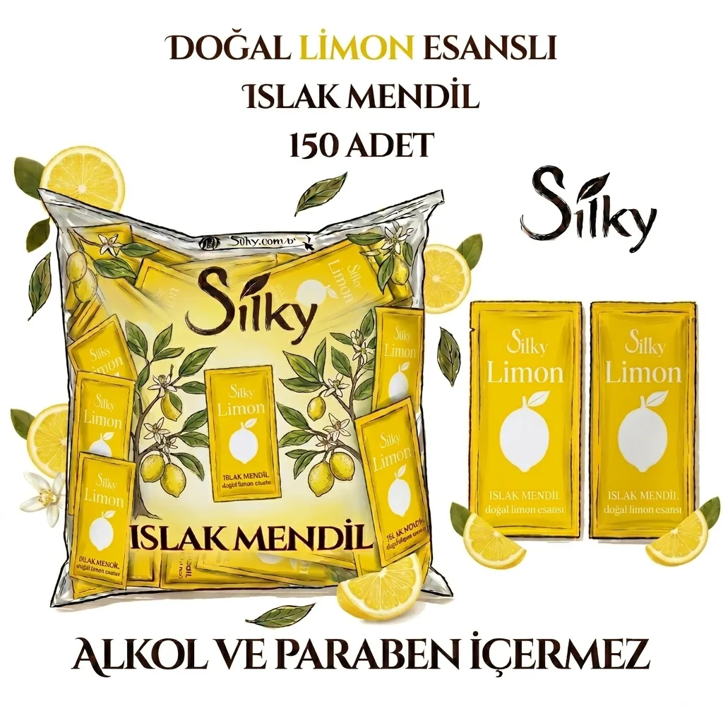 Silky Limon Islak Mendil